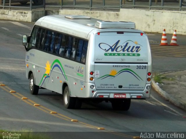 Actur Viagens 3028 na cidade de Belo Horizonte, Minas Gerais, Brasil, por Adão Raimundo Marcelino. Número da foto: #3865947.