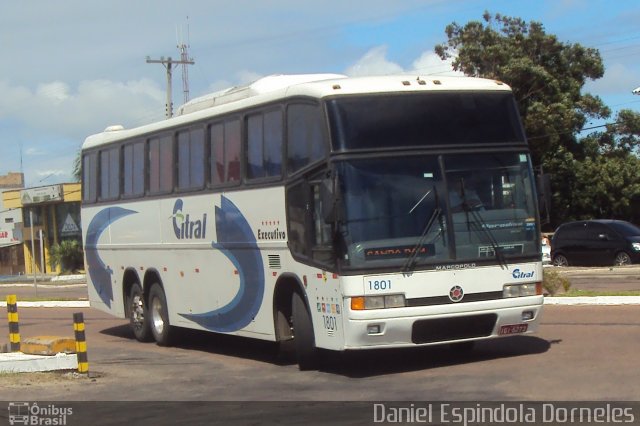 Citral Transporte e Turismo 1801 na cidade de Tramandaí, Rio Grande do Sul, Brasil, por Daniel Espindola Dorneles. ID da foto: 3867146.