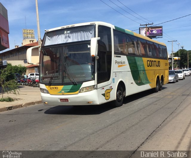 Empresa Gontijo de Transportes 12170 na cidade de Goiânia, Goiás, Brasil, por Daniel Rocha dos Santos. Número da foto: #3868216.