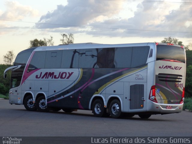 Viação Jam Joy 9015 na cidade de Palmas, Tocantins, Brasil, por Lucas Ferreira dos Santos Gomes. ID da foto: 3867457.