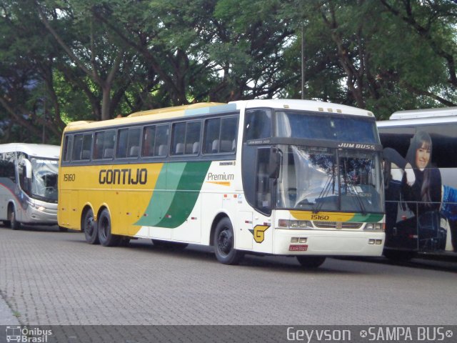 Empresa Gontijo de Transportes 15160 na cidade de São Paulo, São Paulo, Brasil, por José Geyvson da Silva. ID da foto: 3867055.