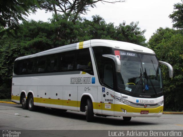 Empresa Cruz 20504 na cidade de São Paulo, São Paulo, Brasil, por Lucas Adriano Bernardino. Número da foto: #3866991.
