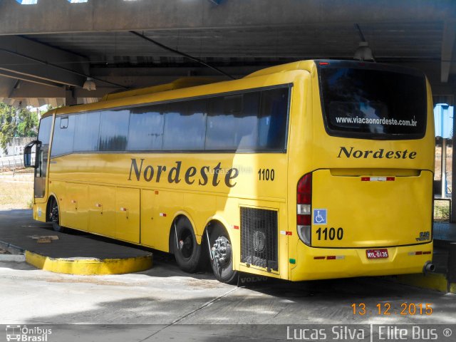 Viação Nordeste 1100 na cidade de Natal, Rio Grande do Norte, Brasil, por Lucas Silva. ID da foto: 3867880.