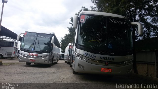 Viação Nasser 203145 na cidade de Guaxupé, Minas Gerais, Brasil, por Leonardo Carola. Número da foto: #3867638.