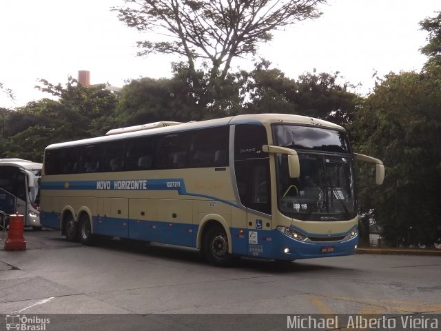Viação Novo Horizonte 1027211 na cidade de São Paulo, São Paulo, Brasil, por Michael  Alberto Vieira. Número da foto: #3866459.