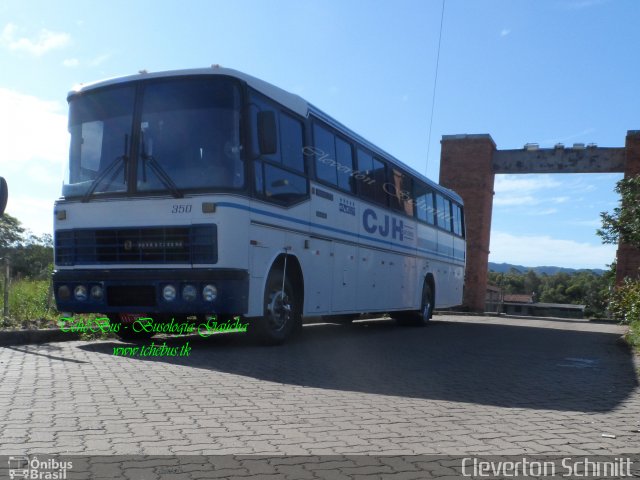 CJH Turismo 350 na cidade de Novo Cabrais, Rio Grande do Sul, Brasil, por Cleverton Schmitt. ID da foto: 3868608.