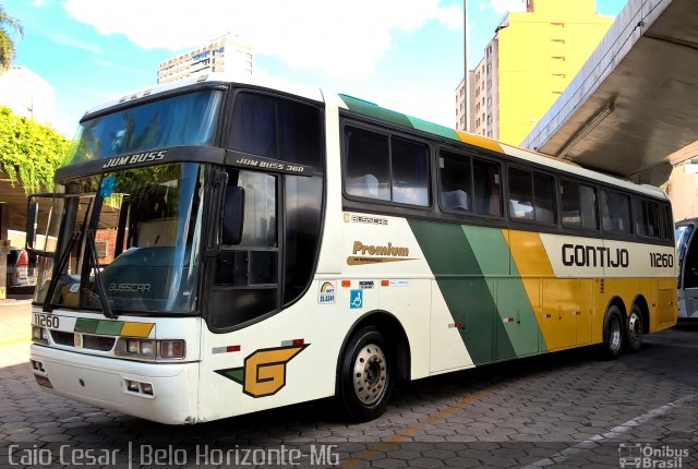 Empresa Gontijo de Transportes 11260 na cidade de Belo Horizonte, Minas Gerais, Brasil, por Caio César de Freitas Lopes. Número da foto: #3867048.