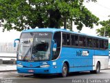 Blue Buss 8002 na cidade de Santos, São Paulo, Brasil, por Adam Xavier Rodrigues Lima. Número da foto: #3867356.