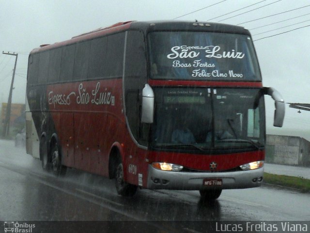 Expresso São Luiz 6920 na cidade de Messias, Alagoas, Brasil, por Lucas Freitas Viana. Número da foto: #3868798.