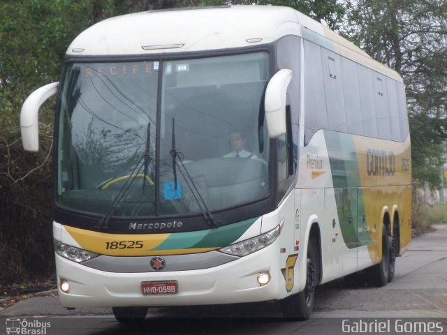 Empresa Gontijo de Transportes 18525 na cidade de Recife, Pernambuco, Brasil, por Gabriel  Gomes. Número da foto: #3869854.
