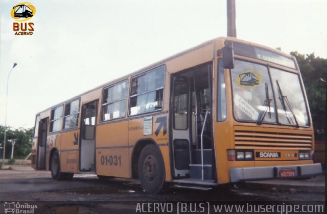 Viação Progresso 01-031 na cidade de Aracaju, Sergipe, Brasil, por Julio Cesar  Barbosa Martins. Número da foto: #3871345.