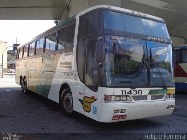 Empresa Gontijo de Transportes 11430 na cidade de Belo Horizonte, Minas Gerais, Brasil, por Felipe da Silva Ferreira. Número da foto: #3870198.
