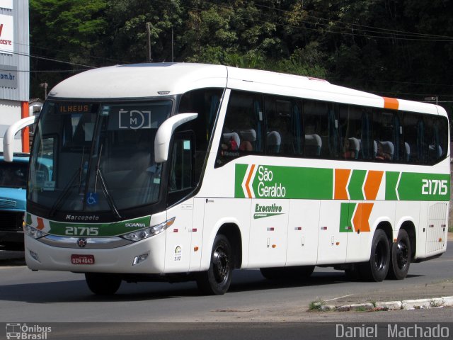 Cia. São Geraldo de Viação 21715 na cidade de Ilhéus, Bahia, Brasil, por Daniel  Machado. Número da foto: #3871121.