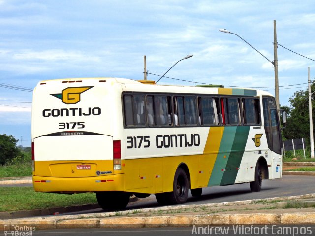 Empresa Gontijo de Transportes 3175 na cidade de Pirapora, Minas Gerais, Brasil, por Andrew Campos. ID da foto: 3870979.