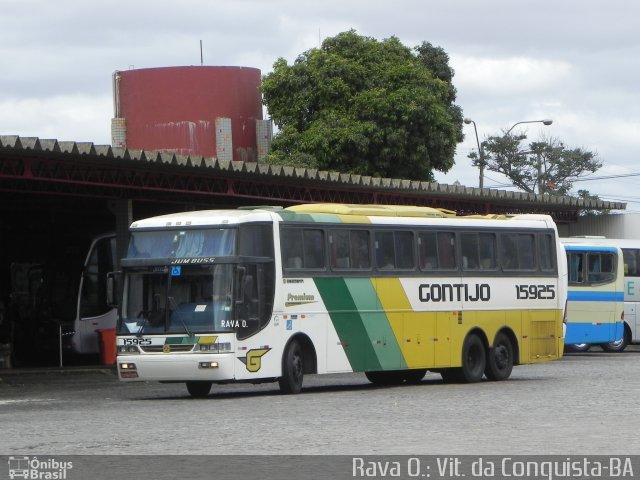 Empresa Gontijo de Transportes 15925 na cidade de Vitória da Conquista, Bahia, Brasil, por Rava Ogawa. ID da foto: 3874196.