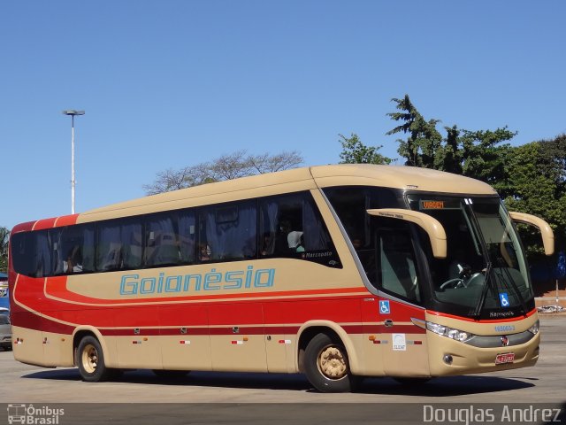 Auto Viação Goianésia 165003-3 na cidade de Goiânia, Goiás, Brasil, por Douglas Andrez. Número da foto: #3872259.