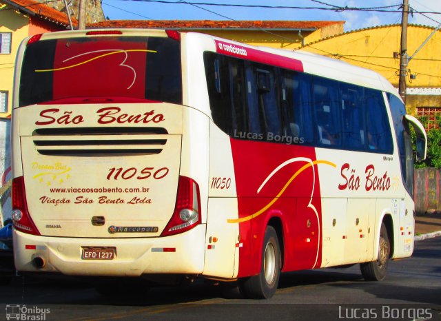 Viação São Bento Ribeirão Preto 11050 na cidade de Araxá, Minas Gerais, Brasil, por Lucas Borges . Número da foto: #3873046.