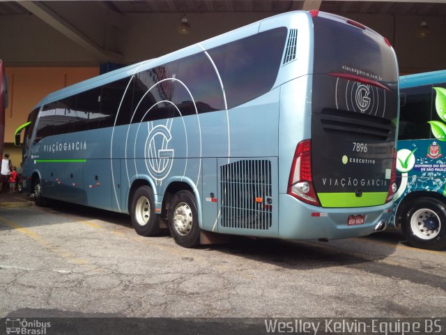 Viação Garcia 7896 na cidade de Sorocaba, São Paulo, Brasil, por Weslley Kelvin Batista. Número da foto: #3872255.