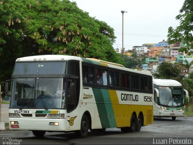 Empresa Gontijo de Transportes 15230 na cidade de Vitória, Espírito Santo, Brasil, por Luan Peixoto. ID da foto: 3872801.