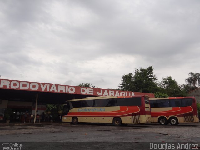 Auto Viação Goianésia 153003-0 na cidade de Jaraguá, Goiás, Brasil, por Douglas Andrez. Número da foto: #3872528.
