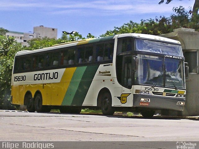 Empresa Gontijo de Transportes 15630 na cidade de São Paulo, São Paulo, Brasil, por Filipe  Rodrigues. ID da foto: 3872509.