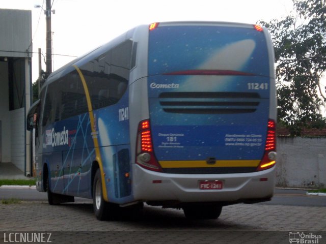 Viação Cometa 11241 na cidade de São Miguel Arcanjo, São Paulo, Brasil, por Luis Nunez. Número da foto: #3873834.