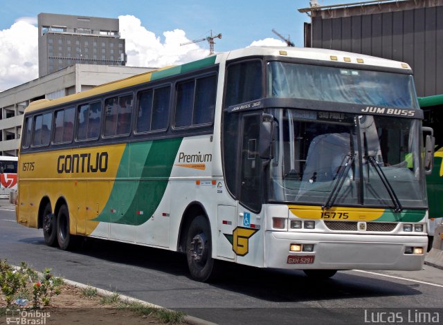 Empresa Gontijo de Transportes 15775 na cidade de Rio de Janeiro, Rio de Janeiro, Brasil, por Lucas Lima. ID da foto: 3873739.