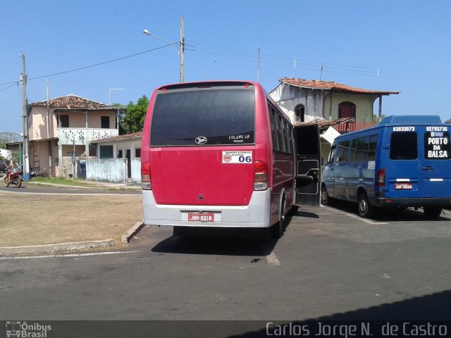 Ônibus Particulares JVB9318 na cidade de Salvaterra, Pará, Brasil, por Carlos Jorge N.  de Castro. Número da foto: #3876507.