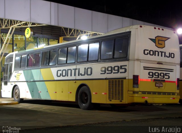 Empresa Gontijo de Transportes 9995 na cidade de Perdões, Minas Gerais, Brasil, por Luís Carlos Santinne Araújo. ID da foto: 3876310.