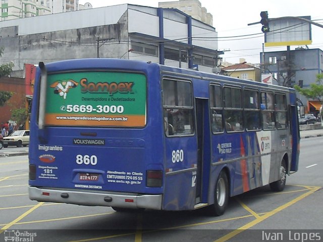 Viação Imigrantes 860 na cidade de Diadema, São Paulo, Brasil, por Ivan da Silva Lopes. Número da foto: #3877169.