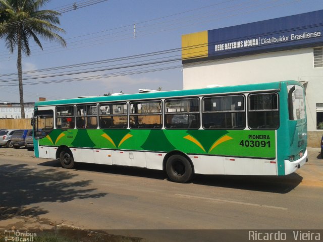 Viação Pioneira 40309-1 na cidade de SIA, Distrito Federal, Brasil, por Ricardo Vieira. ID da foto: 3876372.