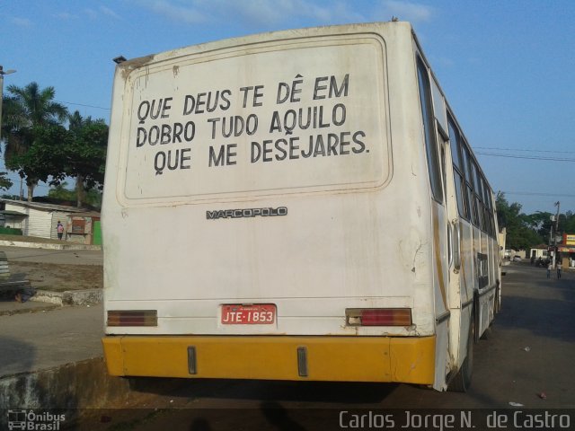 Ônibus Particulares JTE1853 na cidade de Igarapé-Açu, Pará, Brasil, por Carlos Jorge N.  de Castro. Número da foto: #3874822.