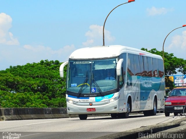 Rápido Macaense RJ 150.001 na cidade de Duque de Caxias, Rio de Janeiro, Brasil, por Richard Wagner. ID da foto: 3875817.