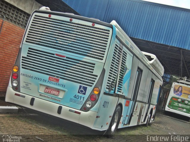 Metra - Sistema Metropolitano de Transporte 4011 na cidade de São Bernardo do Campo, São Paulo, Brasil, por Endrew Felipe. ID da foto: 3874763.