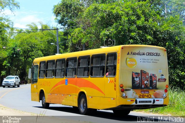 Via Metro Transportes Urbanos 2840 na cidade de Ilhéus, Bahia, Brasil, por Daniel  Machado. Número da foto: #3876185.