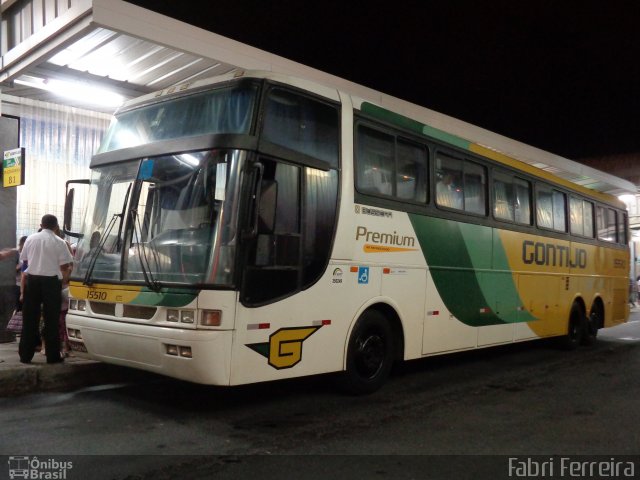 Empresa Gontijo de Transportes 15510 na cidade de Belo Horizonte, Minas Gerais, Brasil, por Fabri Ferreira. ID da foto: 3876514.