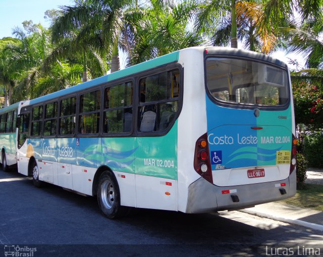 Costa Leste Maricá Transportadora Turística MAR 02.004 na cidade de Maricá, Rio de Janeiro, Brasil, por Lucas Lima. Número da foto: #3877199.