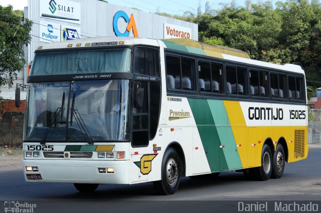 Empresa Gontijo de Transportes 15025 na cidade de Ilhéus, Bahia, Brasil, por Daniel  Machado. ID da foto: 3876101.