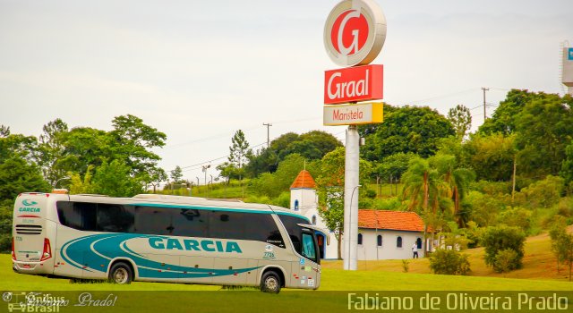 Viação Garcia 7726 na cidade de Pardinho, São Paulo, Brasil, por Fabiano de Oliveira Prado. ID da foto: 3875333.