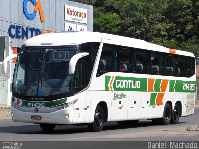 Empresa Gontijo de Transportes 21435 na cidade de Ilhéus, Bahia, Brasil, por Daniel  Machado. Número da foto: #3878315.
