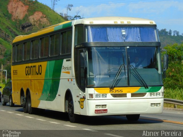 Empresa Gontijo de Transportes 15355 na cidade de Timóteo, Minas Gerais, Brasil, por Abner Pereira. ID da foto: 3879742.