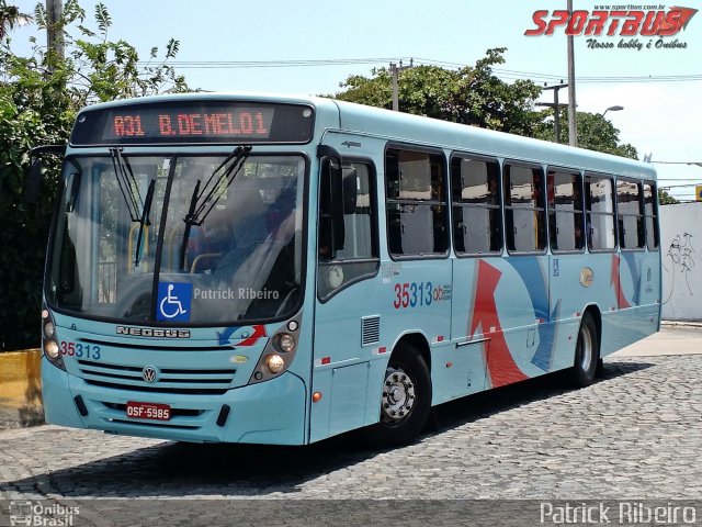 Rota Sol > Vega Transporte Urbano 35313 na cidade de Fortaleza, Ceará, Brasil, por Patrick Ribeiro. Número da foto: #3878655.