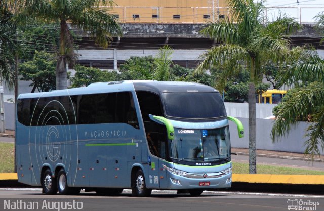 Viação Garcia 8511 na cidade de Londrina, Paraná, Brasil, por Nathan Augusto. ID da foto: 3878559.