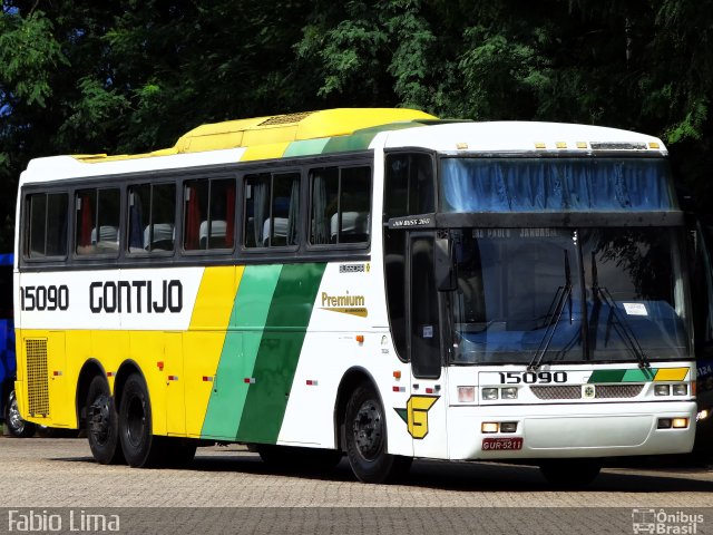 Empresa Gontijo de Transportes 15090 na cidade de São Paulo, São Paulo, Brasil, por Fabio Lima. ID da foto: 3879614.