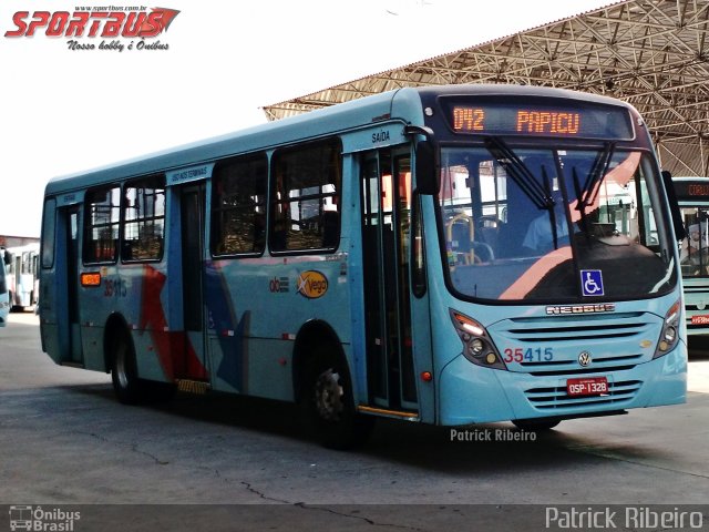 Rota Sol > Vega Transporte Urbano 35415 na cidade de Fortaleza, Ceará, Brasil, por Patrick Ribeiro. Número da foto: #3878680.