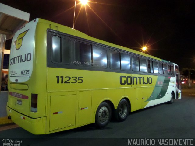 Empresa Gontijo de Transportes 11235 na cidade de Belo Horizonte, Minas Gerais, Brasil, por Maurício Nascimento. ID da foto: 3880097.