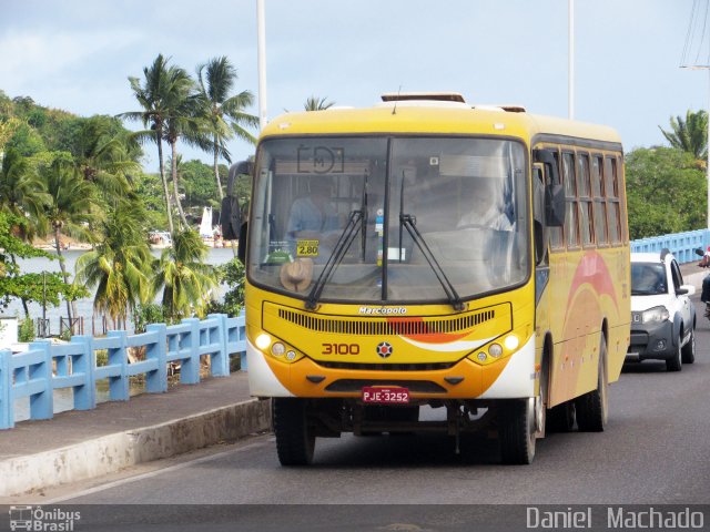 Via Metro Transportes Urbanos 3100 na cidade de Ilhéus, Bahia, Brasil, por Daniel  Machado. Número da foto: #3878305.