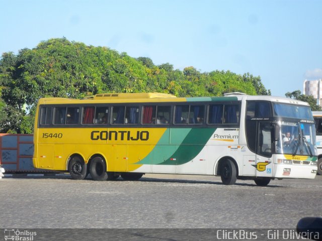 Empresa Gontijo de Transportes 15440 na cidade de Vitória da Conquista, Bahia, Brasil, por Virgílio Oliveira. ID da foto: 3877443.