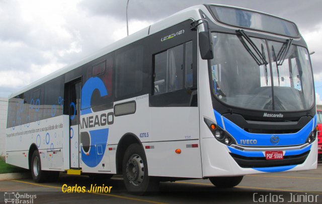Ita Transportes 4370.5 na cidade de Goiânia, Goiás, Brasil, por Carlos Júnior. Número da foto: #3879172.