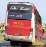 Expresso São Luiz 7030 na cidade de Cuiabá, Mato Grosso, Brasil, por Paulo Sergio Alves Venancio. Número da foto: #3878801.